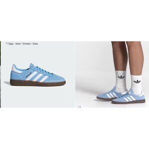 NEW Adidas Handball Spezial Shoes Blue Size Mens 7.5